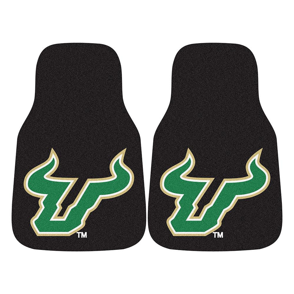 South Florida Bulls NCAA Car Floor Mats (2 Front)