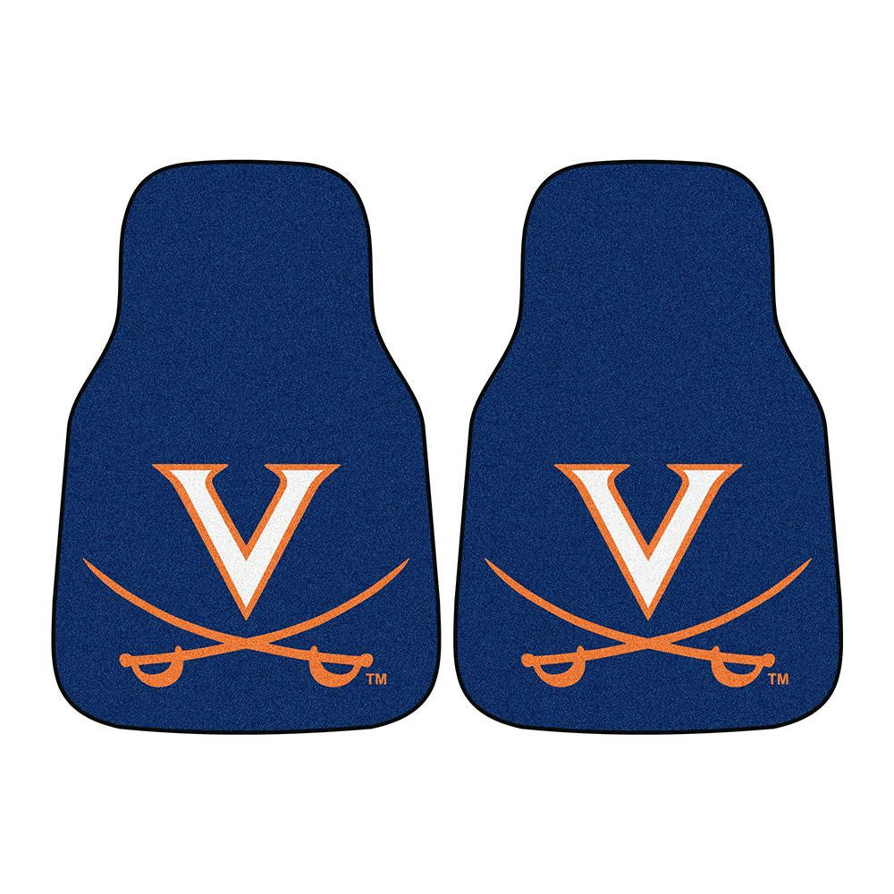 Virginia Cavaliers NCAA Car Floor Mats (2 Front)