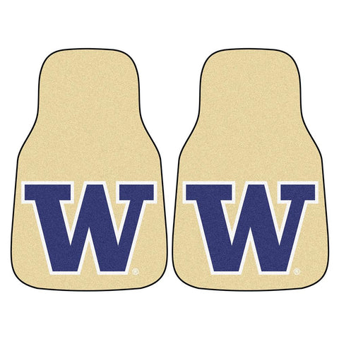 Washington Huskies NCAA Car Floor Mats (2 Front)