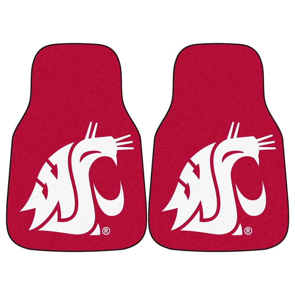 Washington State Cougars NCAA Car Floor Mats (2 Front)