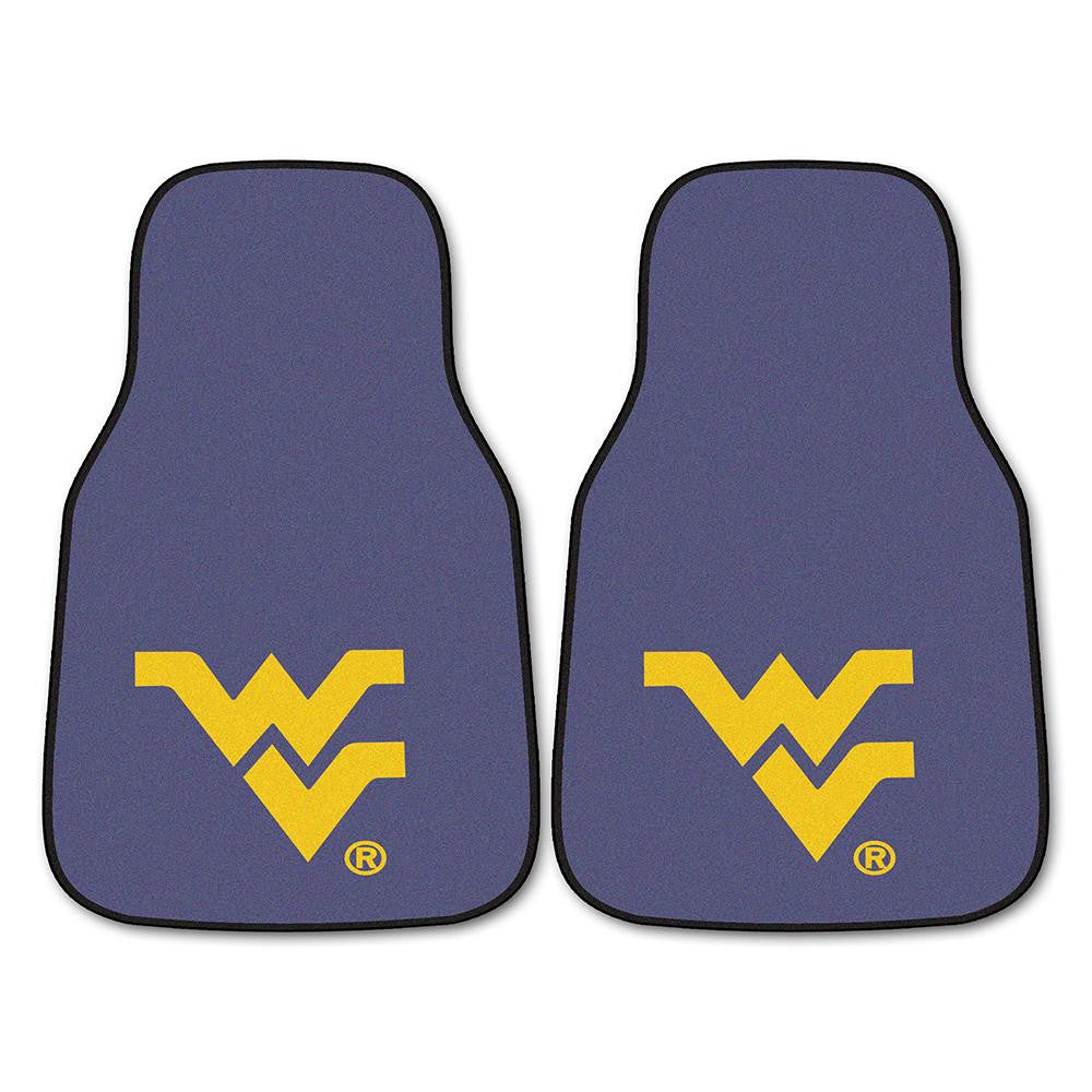 West Virginia Mountaineers NCAA Car Floor Mats (2 Front)