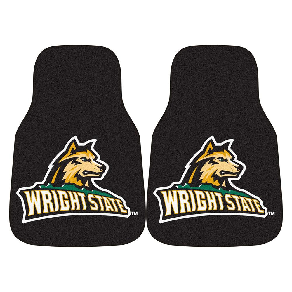 Wright State Raiders NCAA Car Floor Mats (2 Front)
