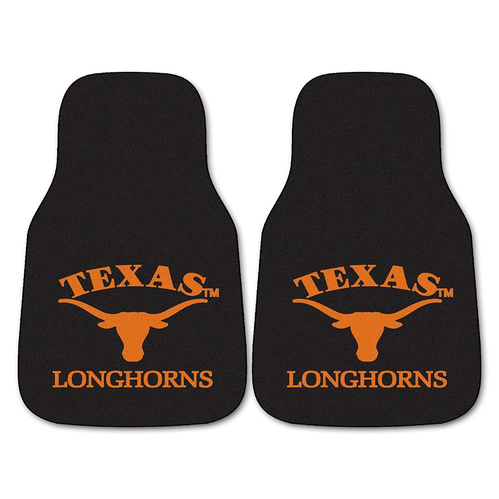 Texas Longhorns NCAA Car Floor Mats (2 Front)