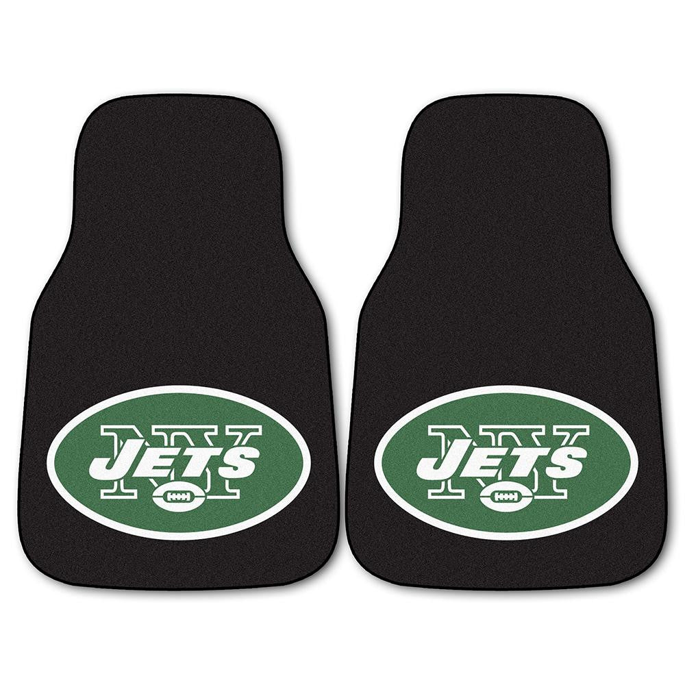 New York Jets NFL Car Floor Mats (2 Front)