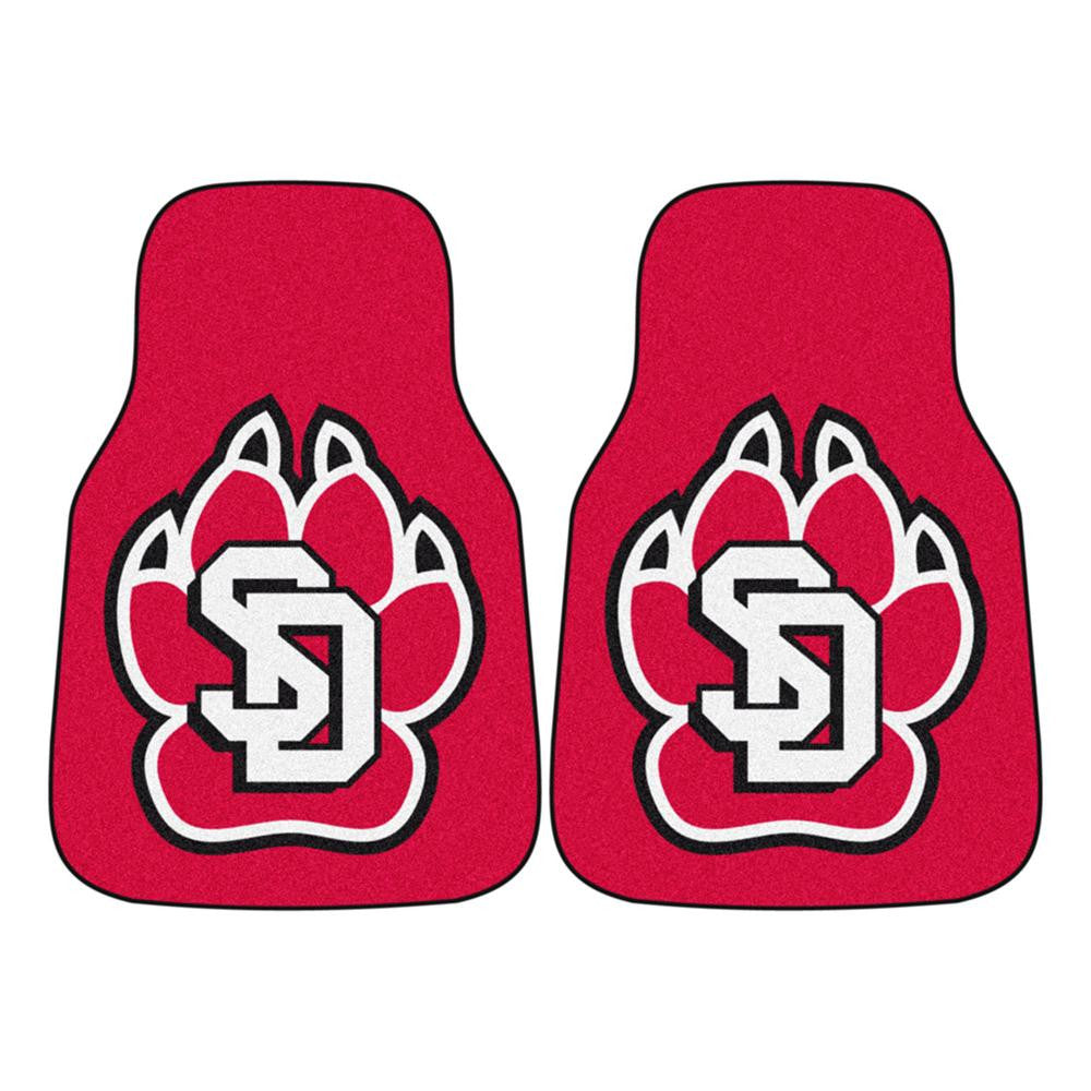 South Dakota Coyotes NCAA Car Floor Mats (2 Front)