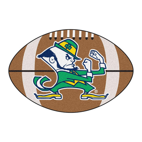 Notre Dame Fighting Irish NCAA Football Floor Mat (22x35) Fighting Irish Logo