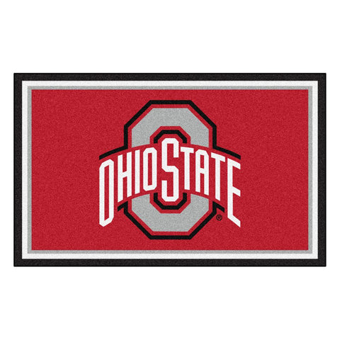 Ohio State Buckeyes NCAA Floor Rug (4'x6')