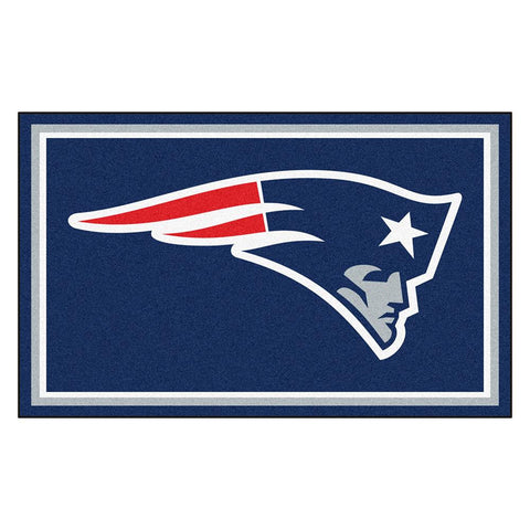 New England Patriots NFL Floor Rug (4'x6')