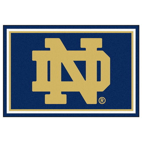 Notre Dame Fighting Irish NCAA Floor Rug (60x96) Fighting Irish Logo