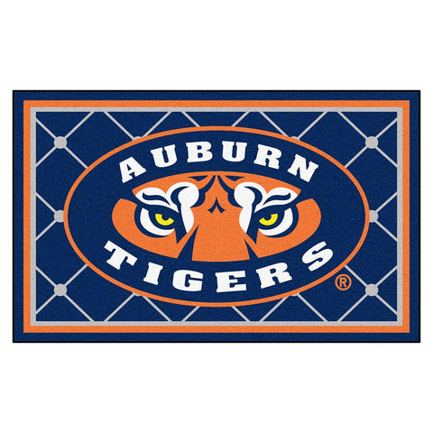 Auburn Tigers NCAA Floor Rug (4'x6') Tiger Eye
