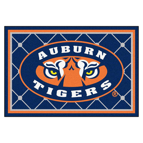 Auburn Tigers NCAA Floor Rug (60x96) Tiger Eye