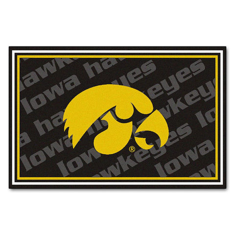 Iowa Hawkeyes NCAA Floor Rug (60x96)