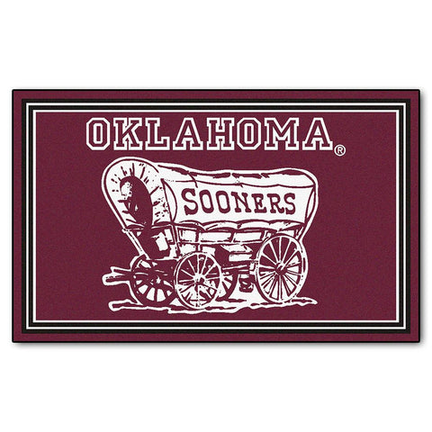 Oklahoma Sooners NCAA Floor Rug (4'x6')