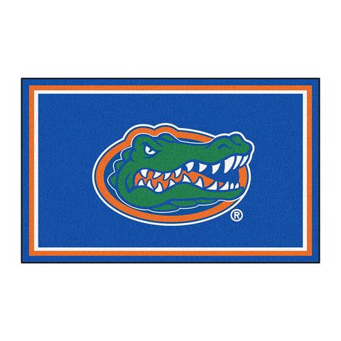 Florida Gators NCAA Floor Rug (4'x6') Gator Head