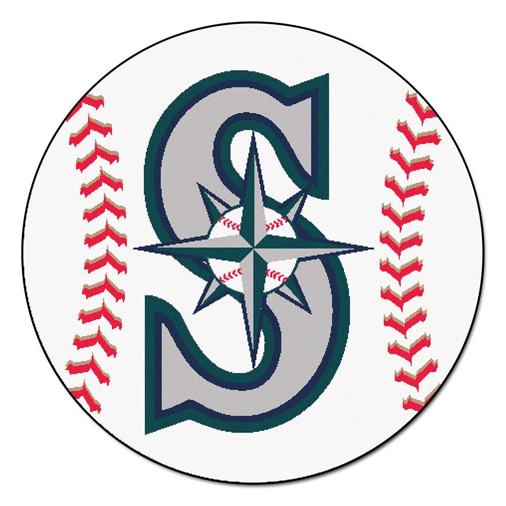 Seattle Mariners MLB Baseball Round Floor Mat (29)