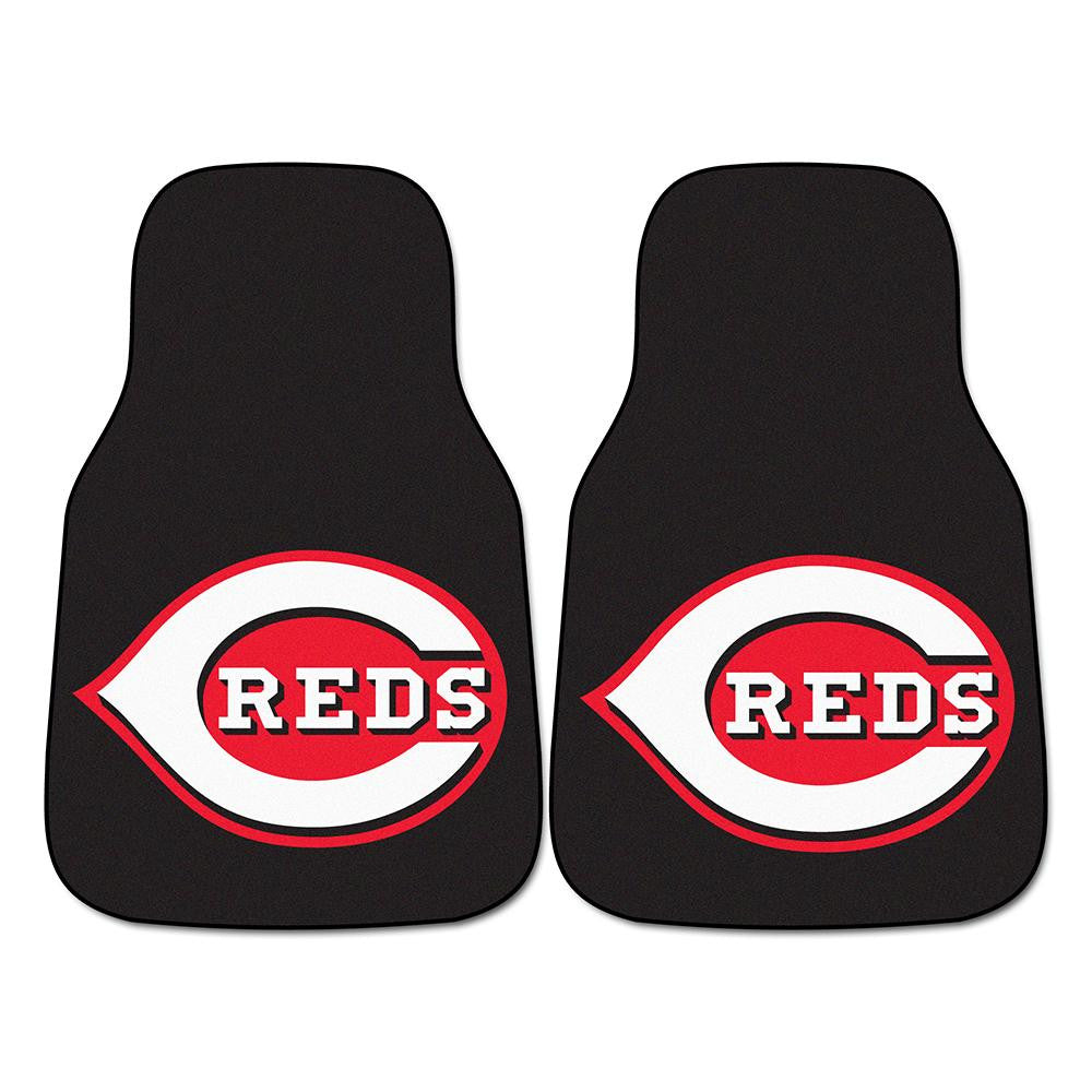 Cincinnati Reds MLB Car Floor Mats (2 Front)