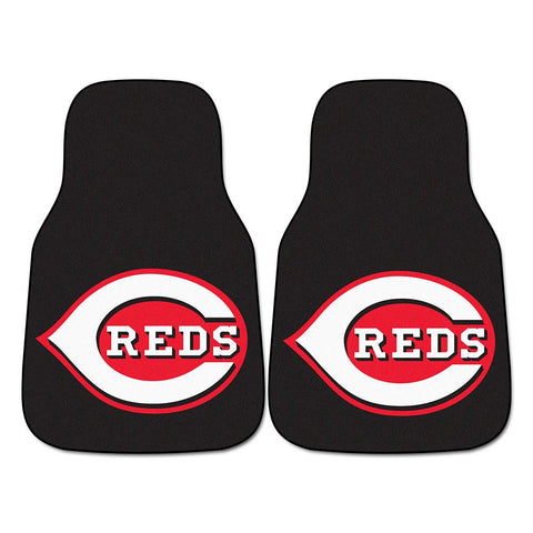 Cincinnati Reds MLB Car Floor Mats (2 Front)