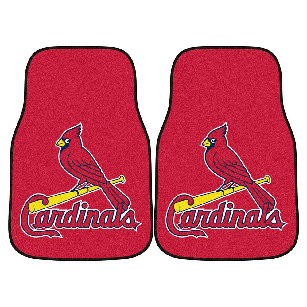 St. Louis Cardinals MLB Car Floor Mats (2 Front)