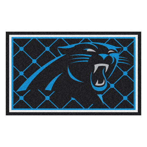 Carolina Panthers NFL Floor Rug (4'x6')