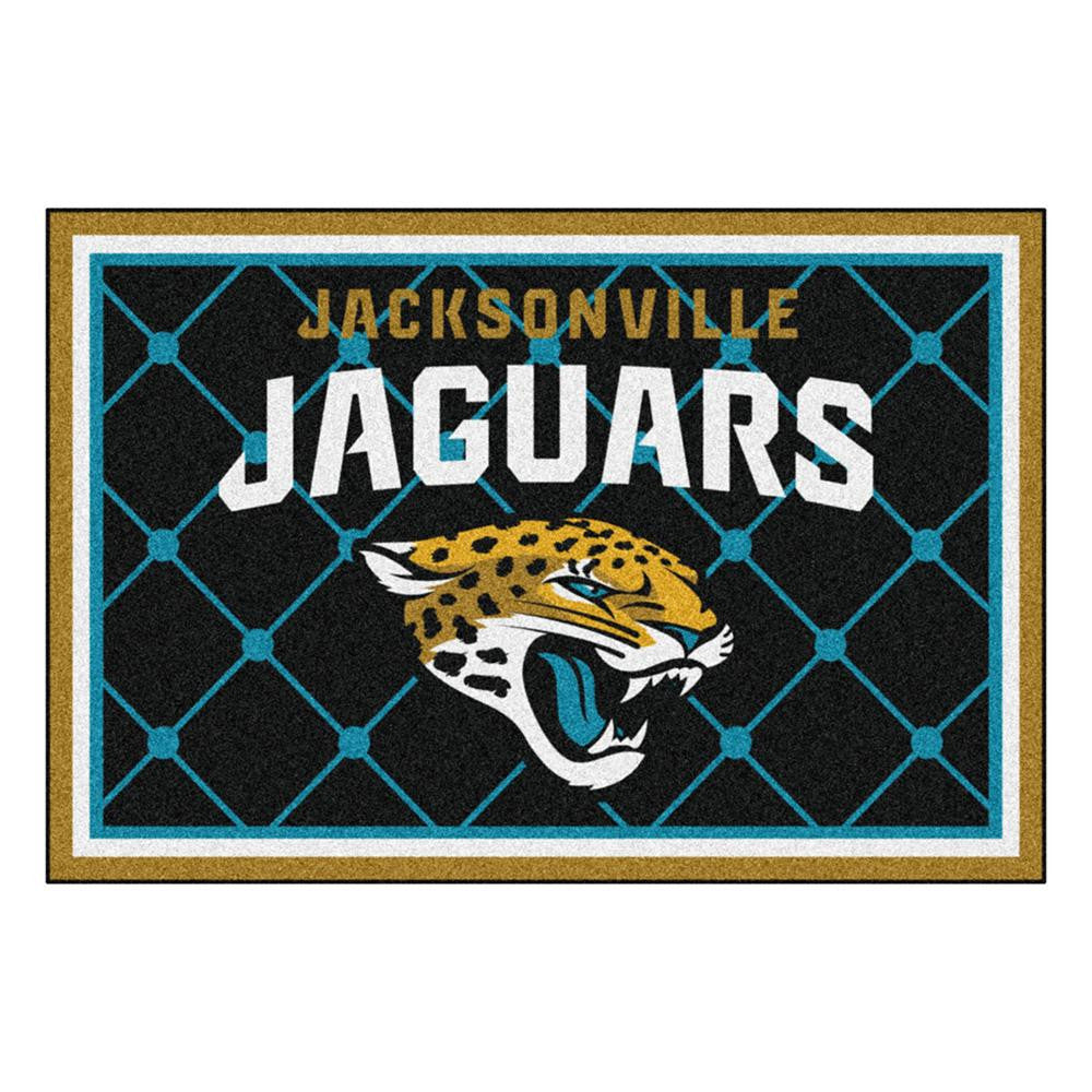 Jacksonville Jaguars NFL Floor Rug (5x8')