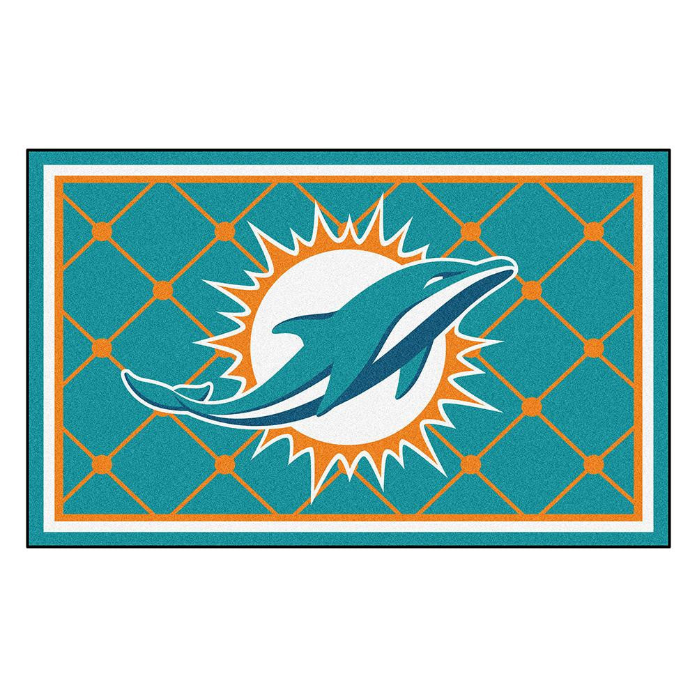 Miami Dolphins NFL Floor Rug (4'x6')