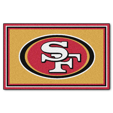 San Francisco 49ers NFL Floor Rug (4'x6')