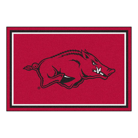 Arkansas Razorbacks NCAA Floor Rug (5x8')