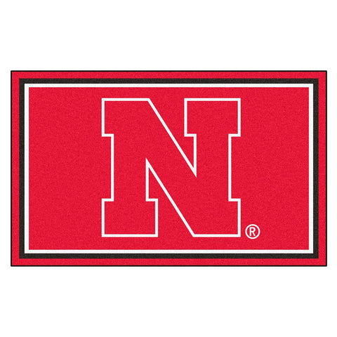 Nebraska Cornhuskers NCAA Floor Rug (4'x6')