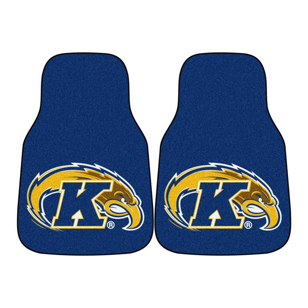 Kent Golden Flashes NCAA Car Floor Mats (2 Front)