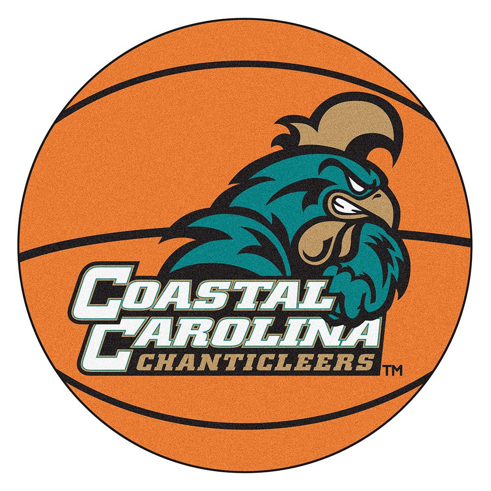 Coastal Carolina Chanticleers NCAA Basketball Round Floor Mat (29)