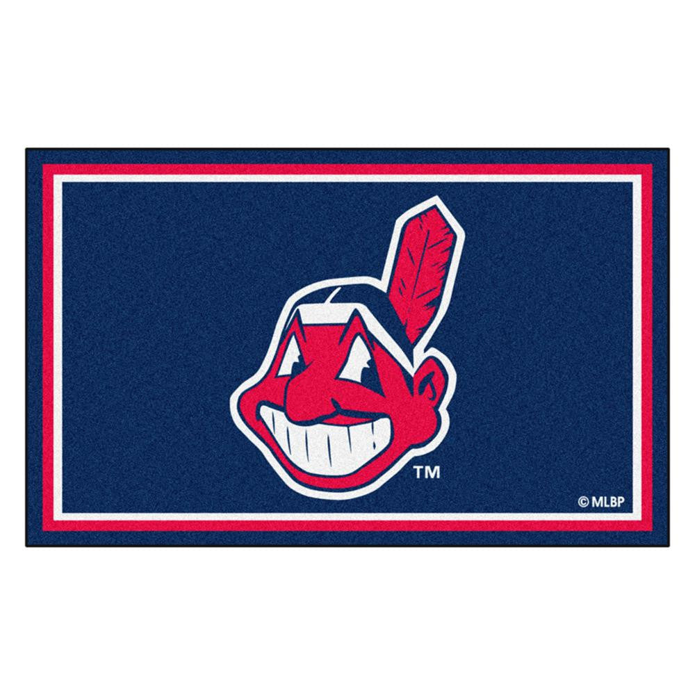 Cleveland Indians MLB Floor Rug (4'x6')