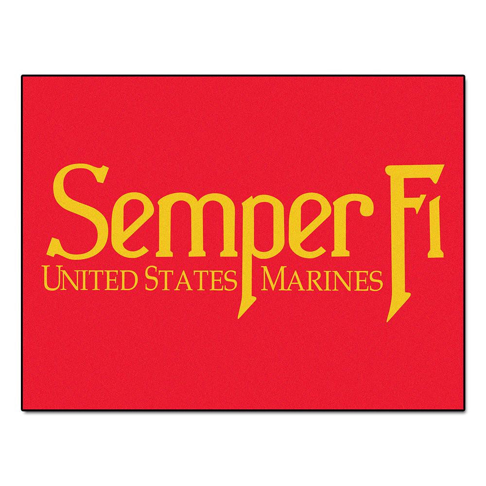 US Marines Armed Forces All-Star Floor Mat (34x45)