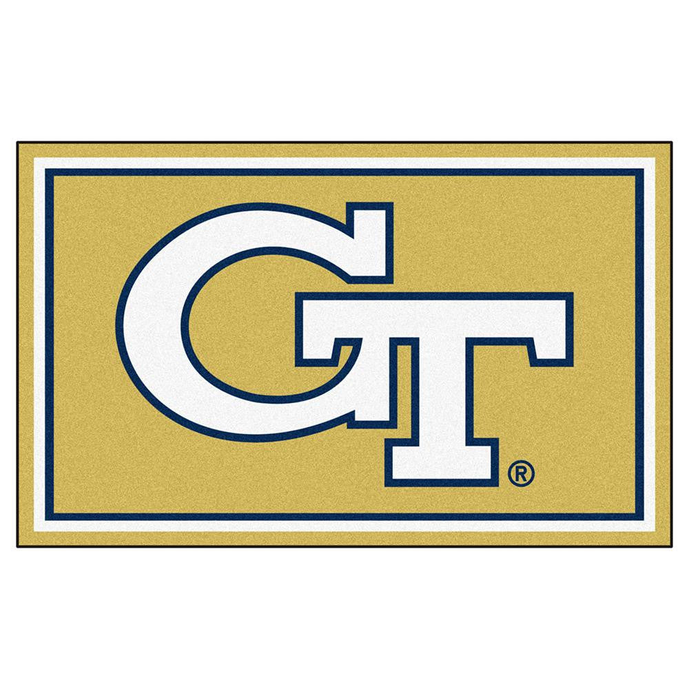 Georgia Tech Yellowjackets NCAA Floor Rug (4'x6')
