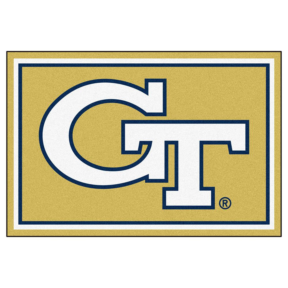 Georgia Tech Yellowjackets NCAA Floor Rug (5x8')