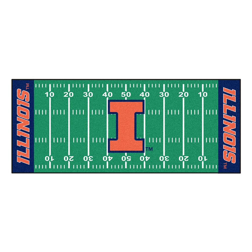 Illinois Fighting Illini NCAA Floor Runner (29.5x72)