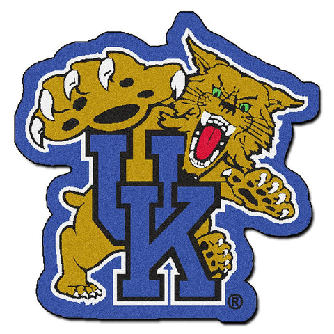 Kentucky Wildcats NCAA Cut-Out Floor Mat (Wildcat Logo)