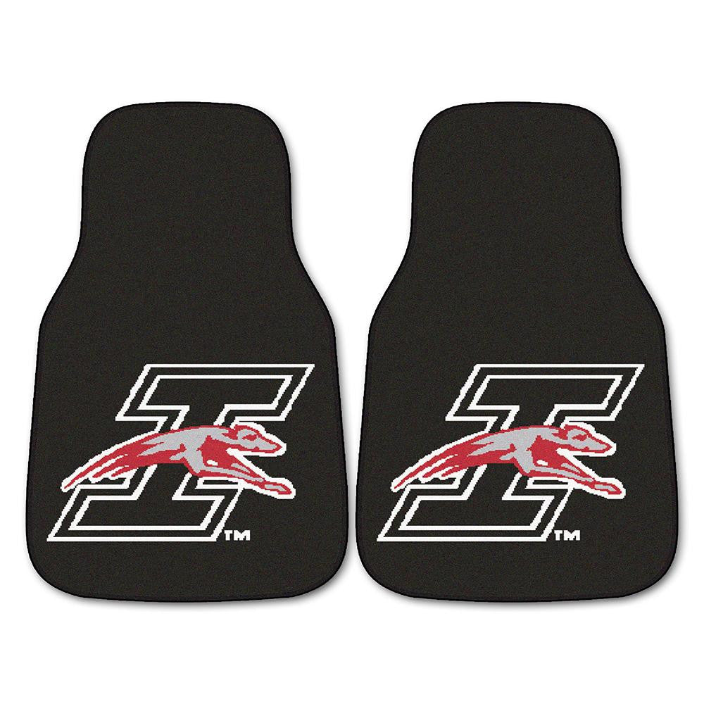 University of Indianapolis NCAA 2-Piece Printed Carpet Car Mats (18x27)