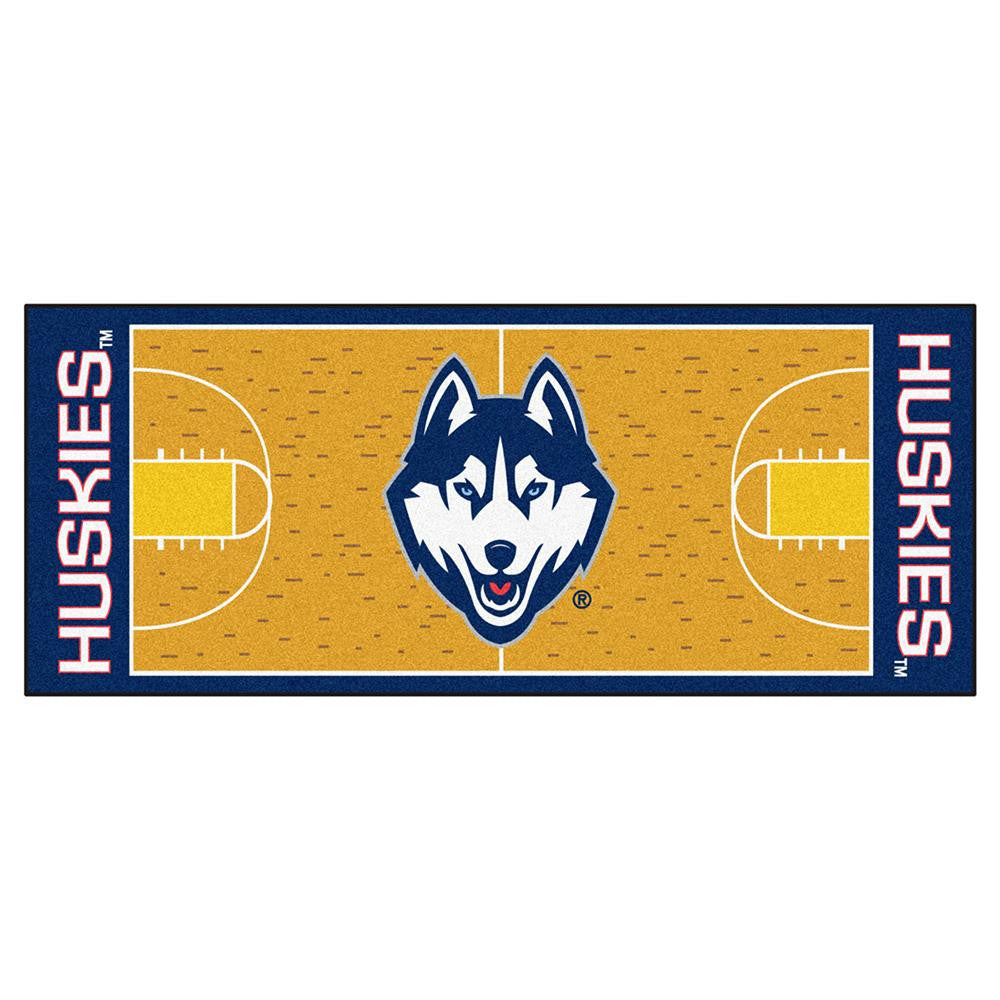 Connecticut Huskies NCAA Court Runner (29.5x72)