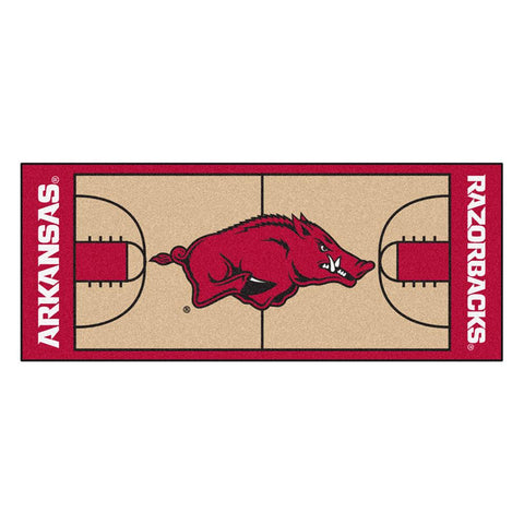 Arkansas Razorbacks NCAA Court Runner (29.5x72)