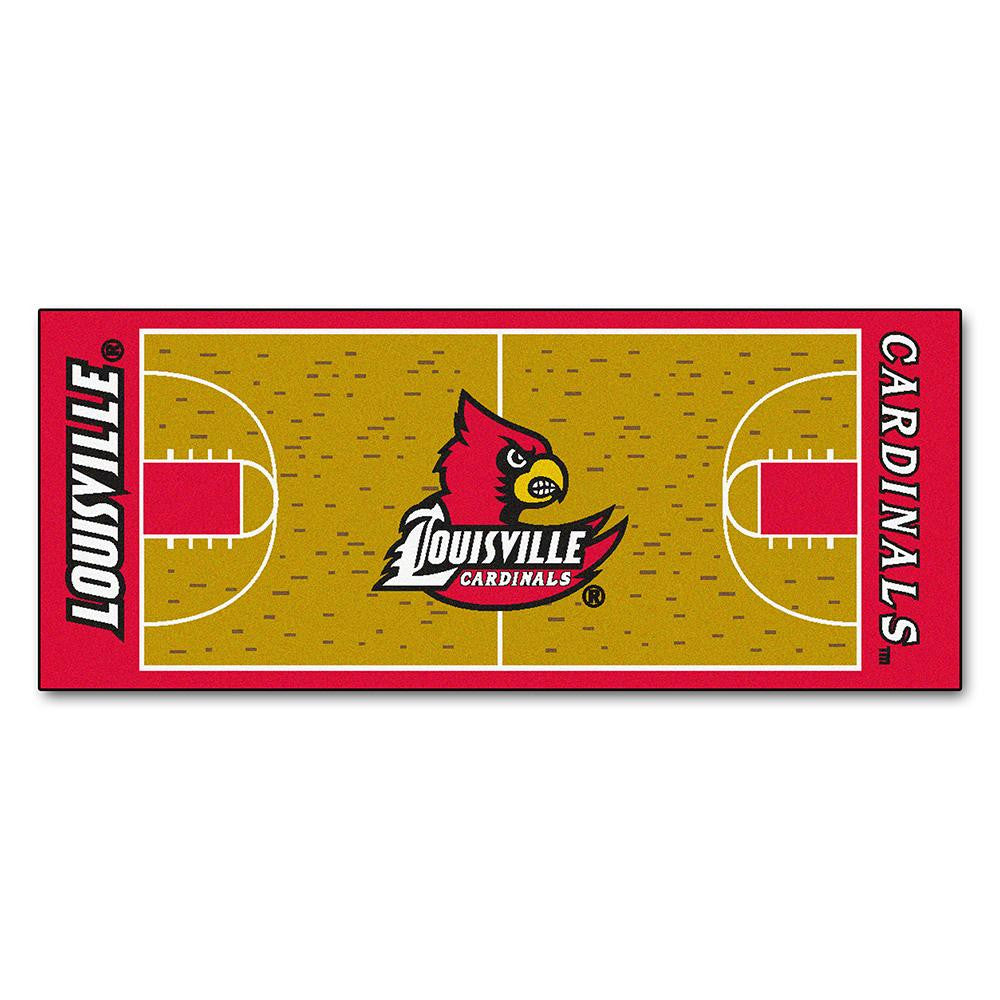 Louisville Cardinals NCAA Court Runner (29.5x72)