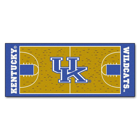 Kentucky Wildcats NCAA Court Runner (29.5x72)