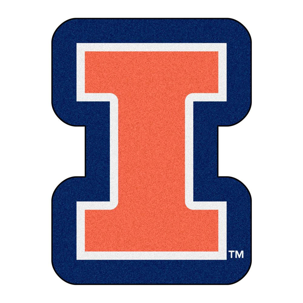 Illinois Fighting Illini NCAA Mascot Mat (30x40)