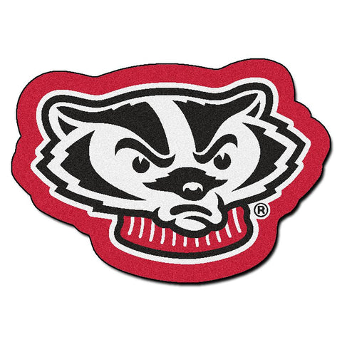 Wisconsin Badgers NCAA Mascot Mat (30x40)