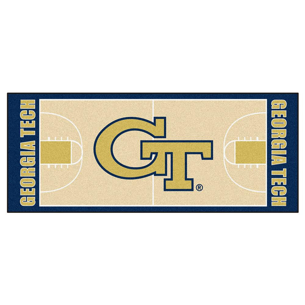 Georgia Tech Yellowjackets NCAA Floor Runner (29.5x72) GT Logo