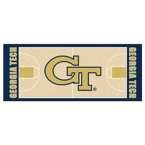 Georgia Tech Yellowjackets NCAA Floor Runner (29.5x72) GT Logo