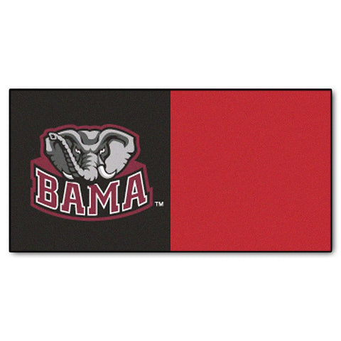 Alabama Crimson Tide NCAA Team Logo Carpet Tiles
