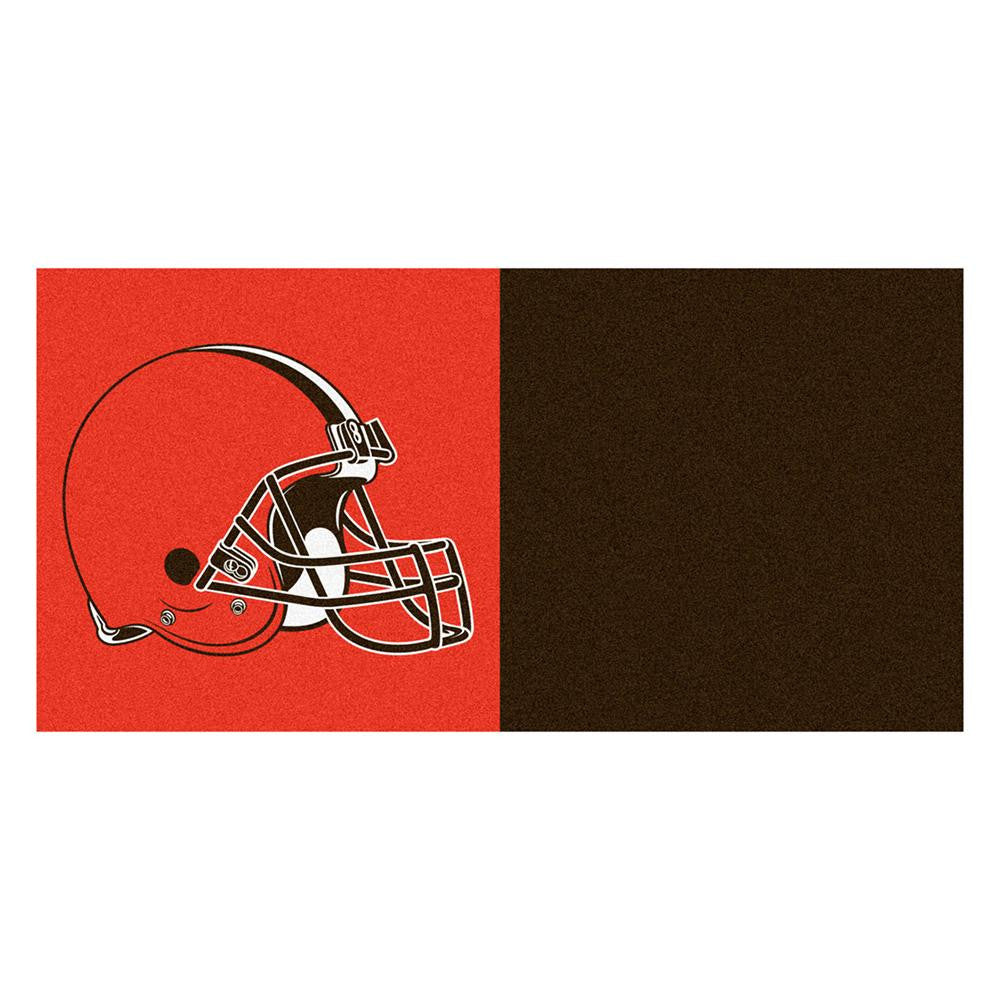 Cleveland Browns NFL Team Logo Carpet Tiles