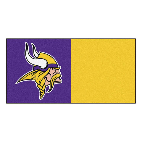 Minnesota Vikings NFL Team Logo Carpet Tiles