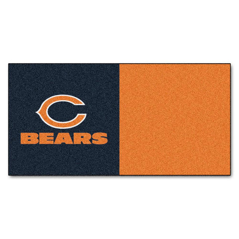 Chicago Bears NFL Team Logo Carpet Tiles