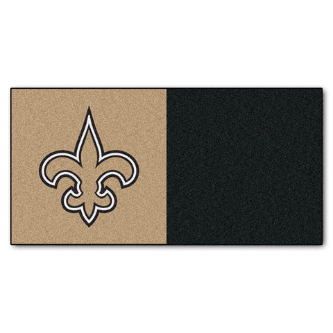 New Orleans Saints NFL Team Logo Carpet Tiles